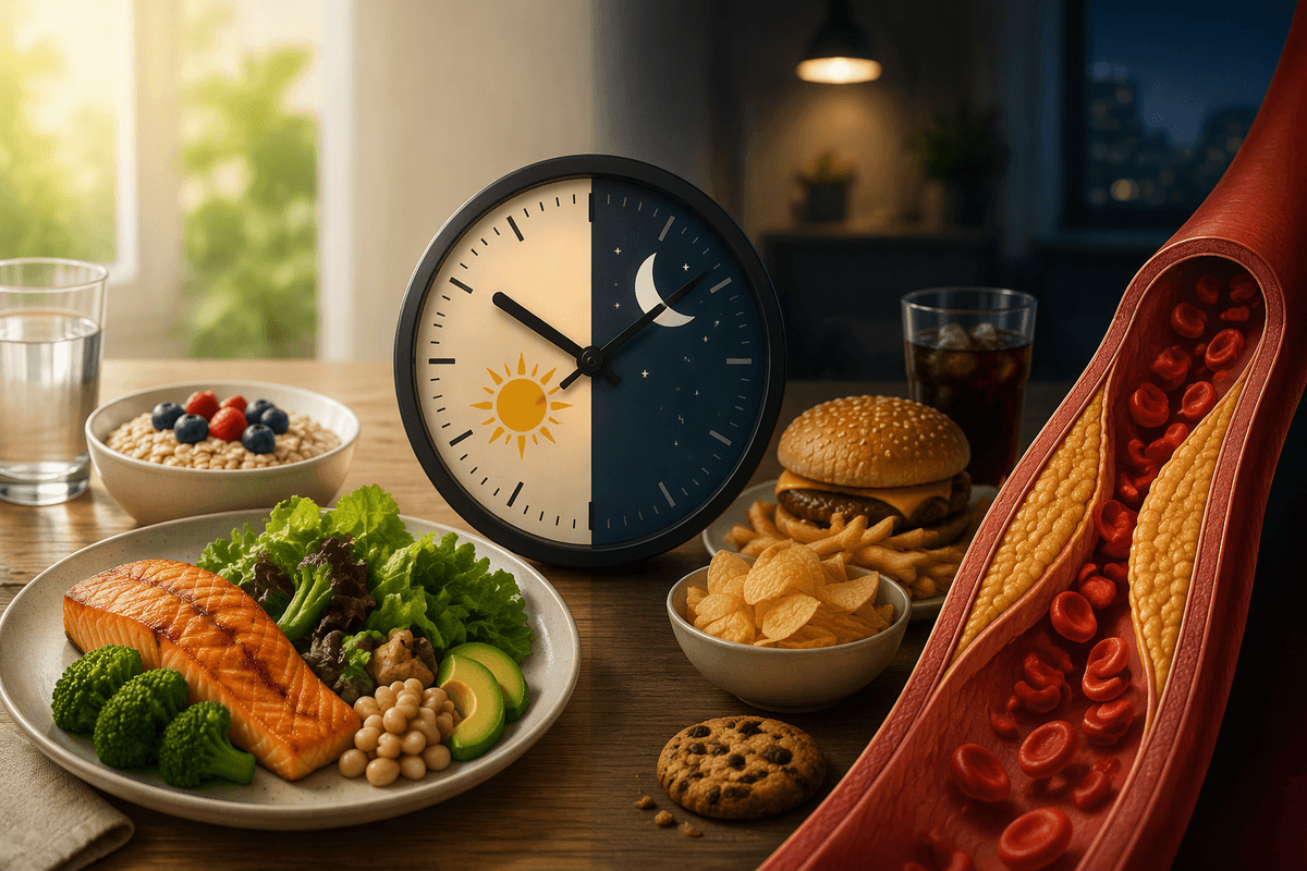 What You Eat and When You Eat It Can Affect Cholesterol Levels