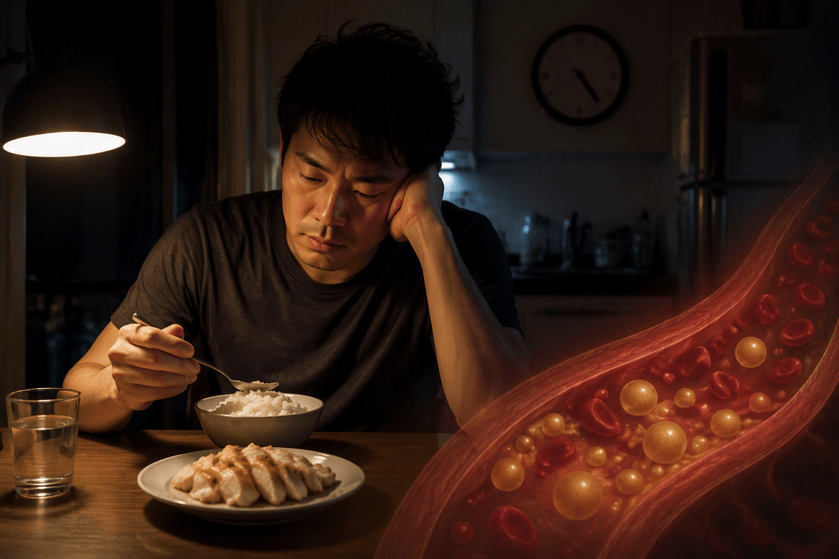 Why the same meal hits differently at night