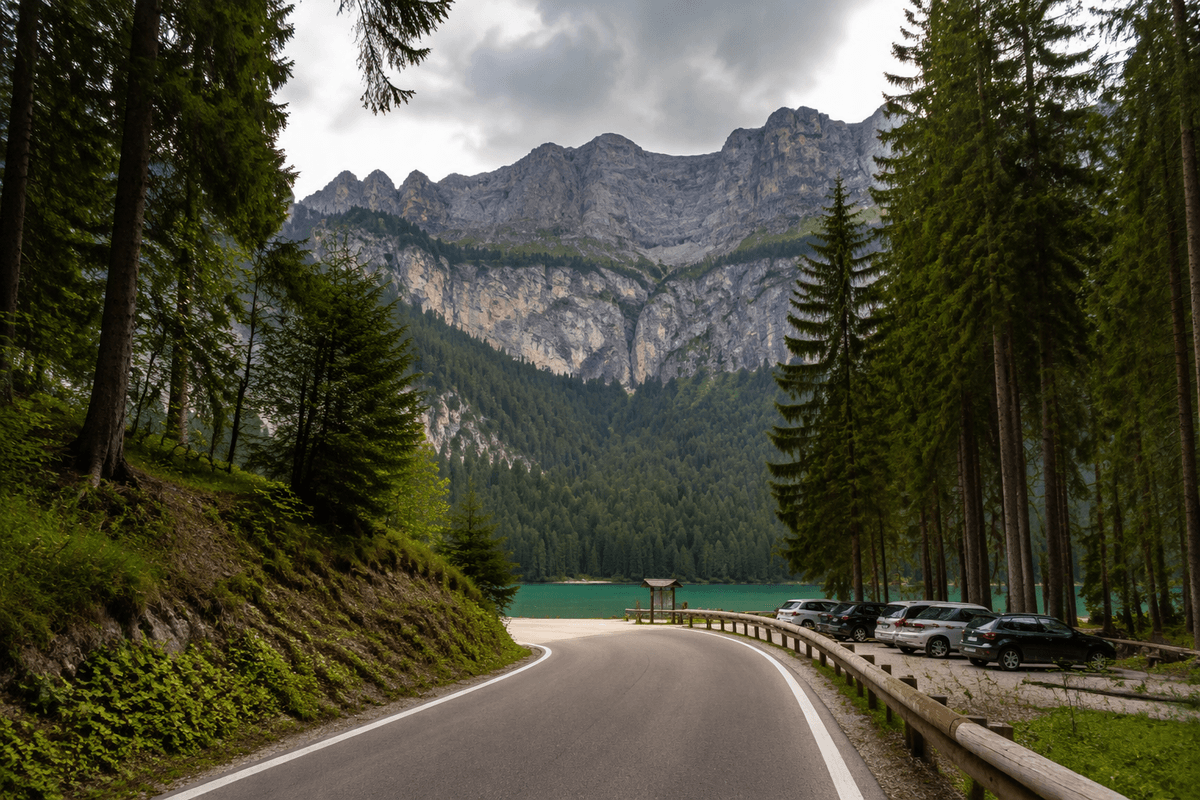 Day 4 Brenta Dolomites—Must Tovel; Opt MadonnaCampiglio; Skip Garda.