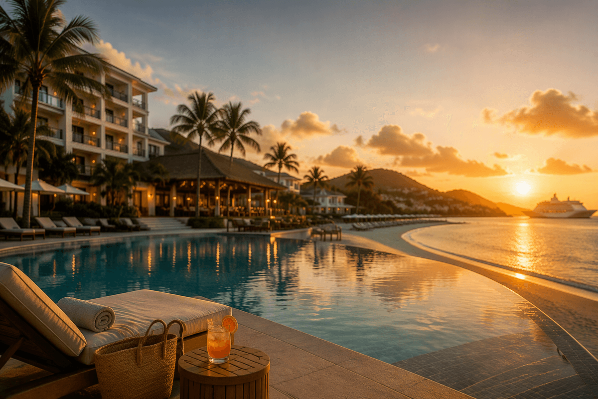 One Night Pre-Cruise Stay: JW Marriott St. Maarten Beach and Resort