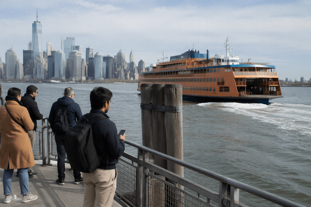 Getting around below 14th: walk, subway, ferry